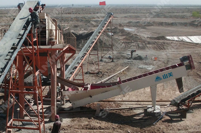 XL系列螺旋洗砂機(jī)、XLW系列洗石機(jī)