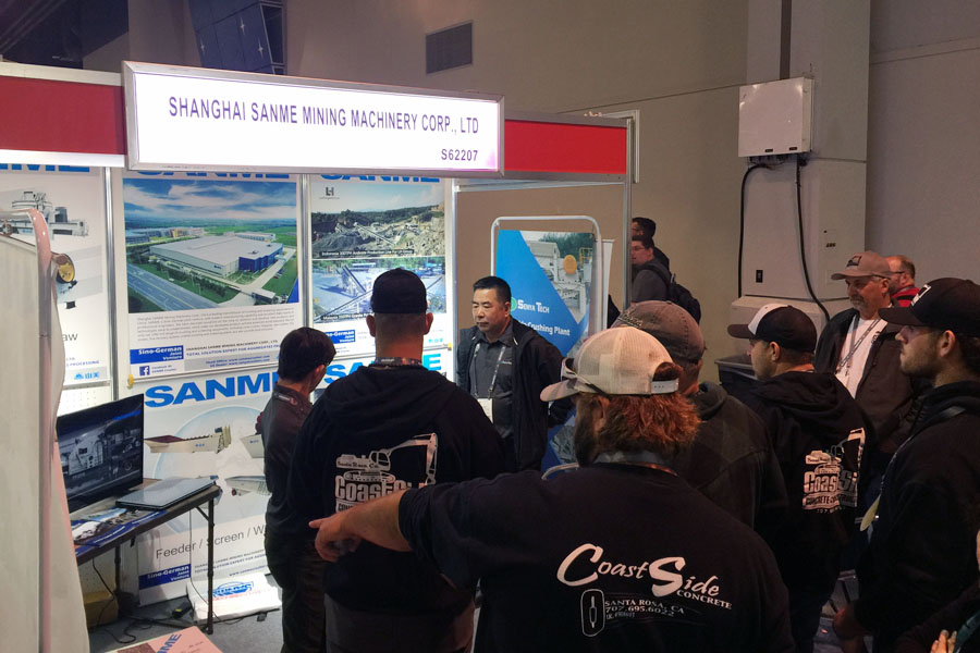 疫情擋不住走出去的腳步，山美股份亮相美國工程機(jī)械博覽會(CONEXPO-CON/AGG)向世界展示產(chǎn)品及服務(wù)