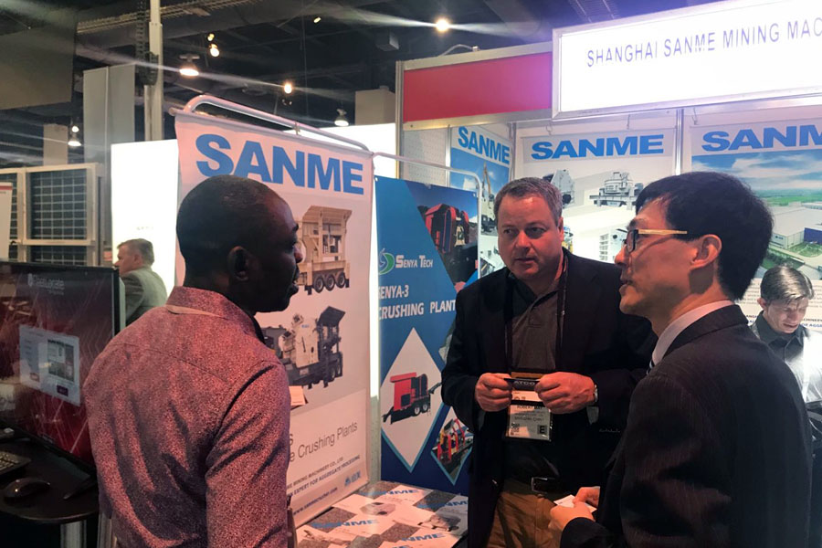 疫情擋不住走出去的腳步，山美股份亮相美國工程機(jī)械博覽會(CONEXPO-CON/AGG)向世界展示產(chǎn)品及服務(wù)