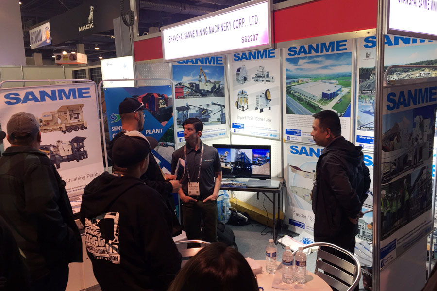 疫情擋不住走出去的腳步，山美股份亮相美國工程機(jī)械博覽會(CONEXPO-CON/AGG)向世界展示產(chǎn)品及服務(wù)