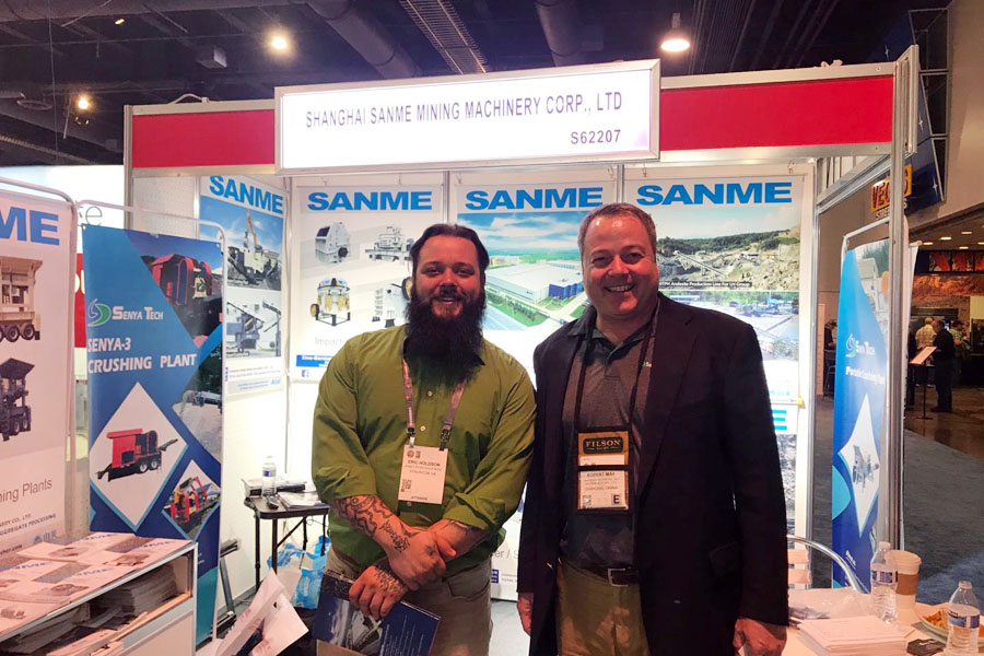 疫情擋不住走出去的腳步，山美股份亮相美國工程機(jī)械博覽會(CONEXPO-CON/AGG)向世界展示產(chǎn)品及服務(wù)