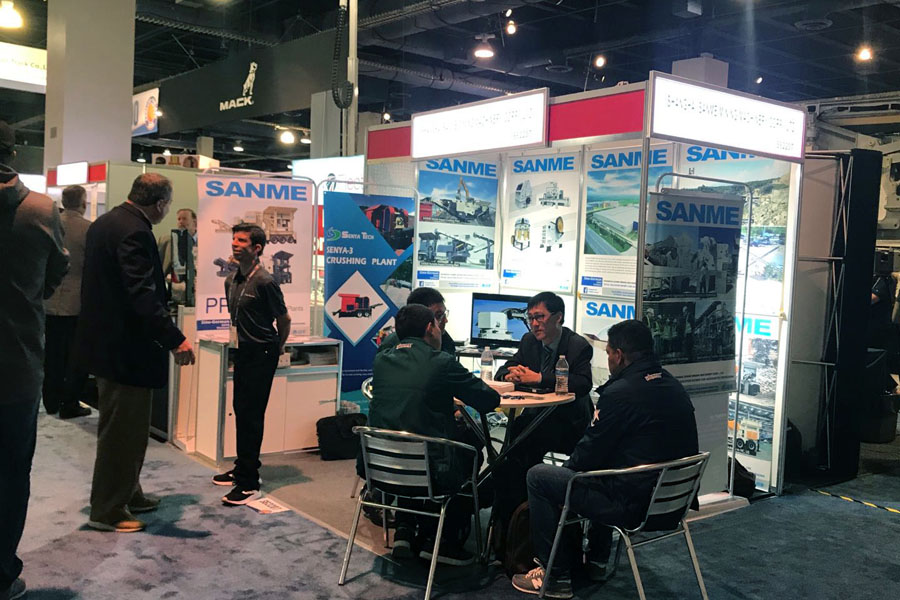 疫情擋不住走出去的腳步，山美股份亮相美國工程機(jī)械博覽會(CONEXPO-CON/AGG)向世界展示產(chǎn)品及服務(wù)