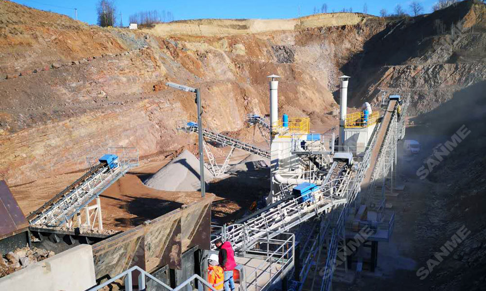 疫情擋不住中國(guó)產(chǎn)品走向歐洲 山美股份提供成套設(shè)備的骨料生產(chǎn)線調(diào)試投產(chǎn)，產(chǎn)量超預(yù)期！