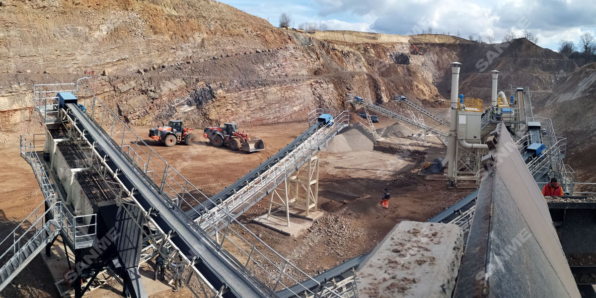 疫情擋不住中國(guó)產(chǎn)品走向歐洲 山美股份提供成套設(shè)備的骨料生產(chǎn)線調(diào)試投產(chǎn)，產(chǎn)量超預(yù)期！