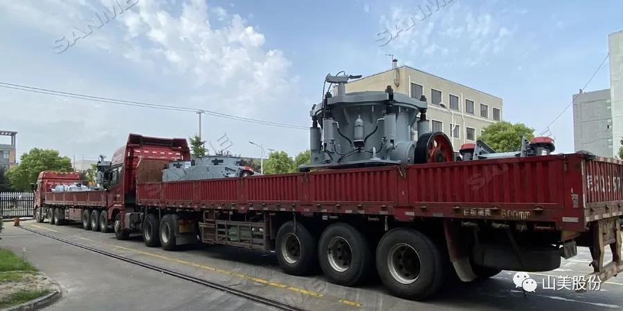 發(fā)貨季｜山美股份高性能破碎篩分裝備發(fā)往江西，助力當(dāng)?shù)鼗?xiàng)目建設(shè)及建筑固廢資源化