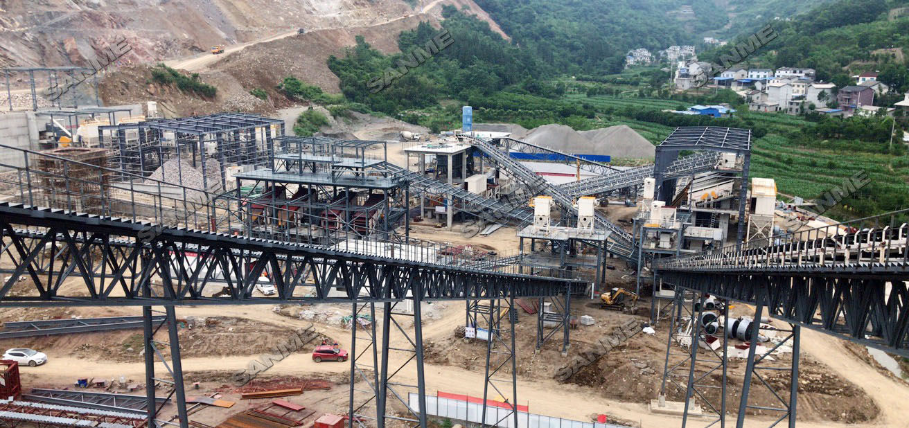 喜訊｜華新水泥長(zhǎng)陽(yáng)時(shí)產(chǎn)2000噸骨料生產(chǎn)線(xiàn)全線(xiàn)重載試車(chē)成功