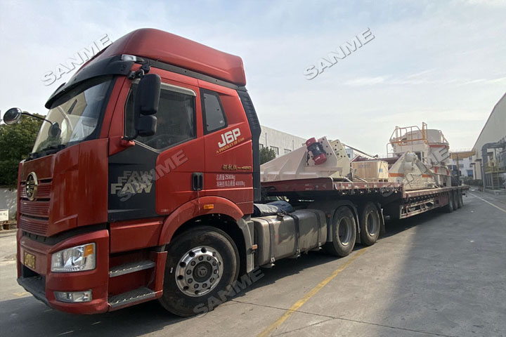 新年發(fā)貨忙｜上海山美股份高性能破碎篩分裝備發(fā)往安徽銅陵，服務于當?shù)啬戤a(chǎn)300萬噸骨料生產(chǎn)線