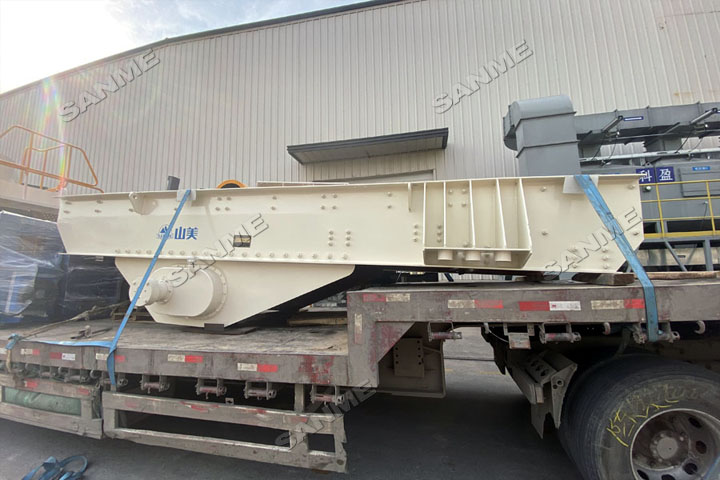 新年發(fā)貨忙｜上海山美股份高性能破碎篩分裝備發(fā)往安徽銅陵，服務于當?shù)啬戤a(chǎn)300萬噸骨料生產(chǎn)線