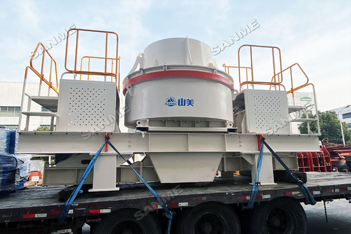 新年發(fā)貨忙｜上海山美股份高性能破碎篩分裝備發(fā)往安徽銅陵，服務于當?shù)啬戤a(chǎn)300萬噸骨料生產(chǎn)線