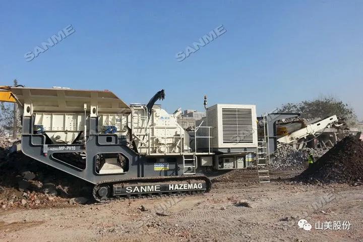 上海山美股份｜深耕履帶移動(dòng)式破碎篩分市場(chǎng)，為客戶(hù)締造卓越價(jià)值