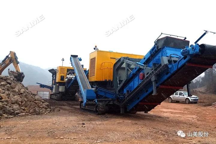 上海山美股份｜深耕履帶移動(dòng)式破碎篩分市場(chǎng)，為客戶(hù)締造卓越價(jià)值