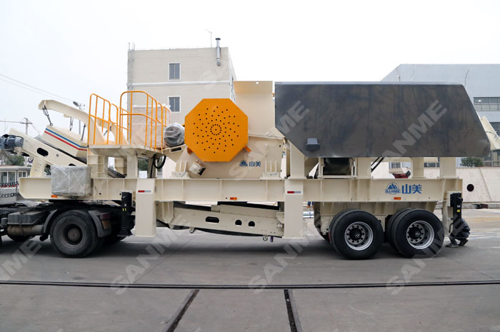 一臺(tái)移動(dòng)式破碎機(jī)可以實(shí)現(xiàn)建筑垃圾的“變廢為寶”，多方共贏。