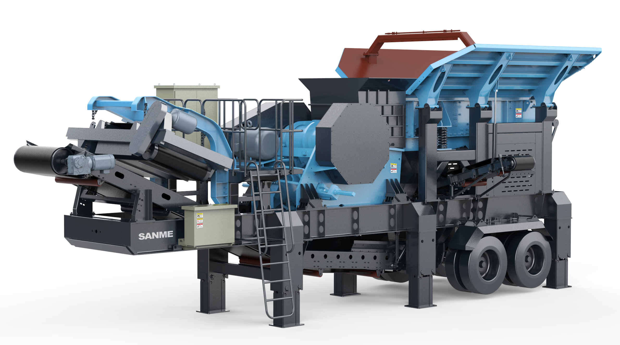 移動式破碎機(jī)優(yōu)勢特點