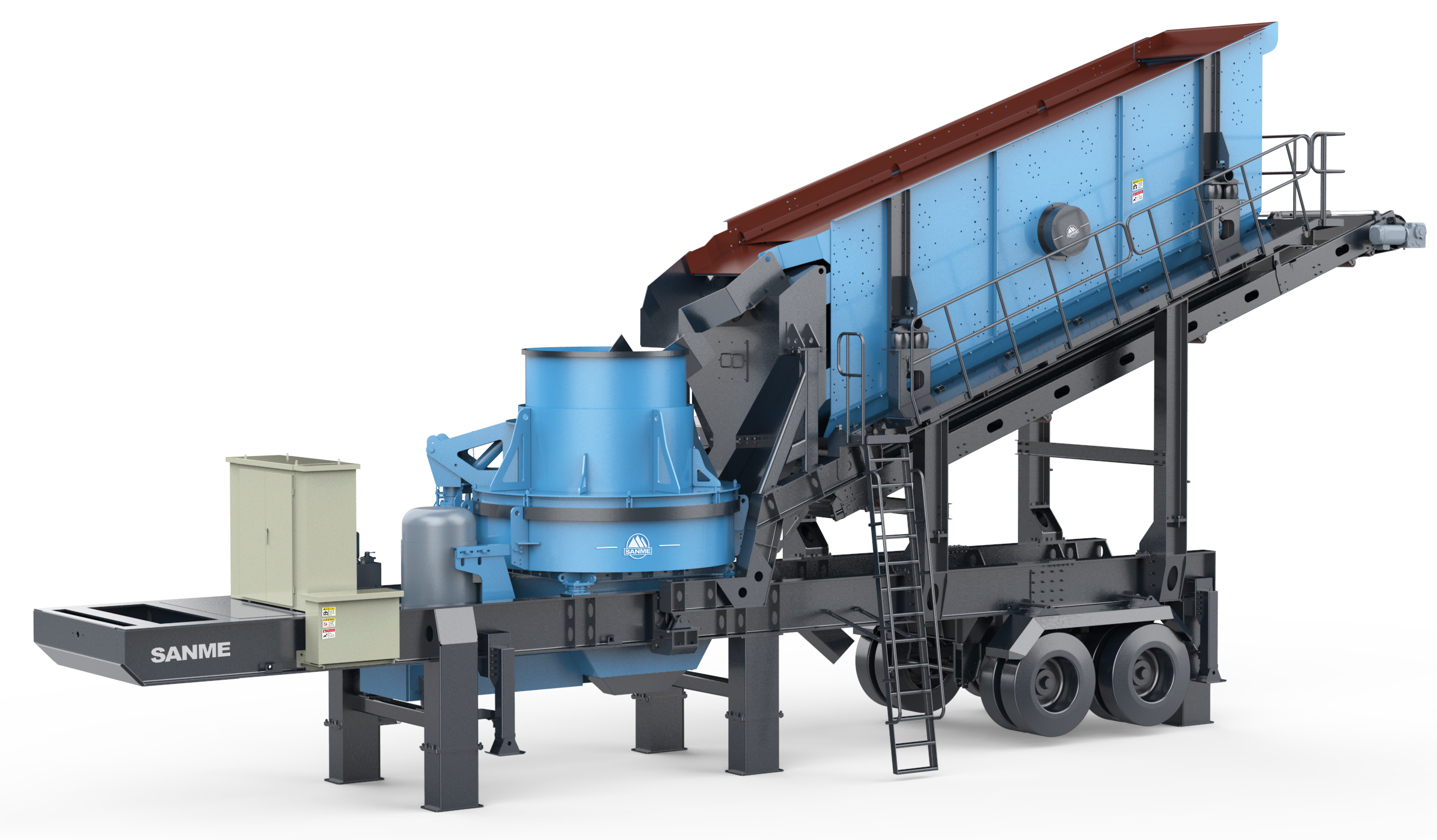 輪胎式移動破碎站和履帶式移動破碎站的差別在哪里？