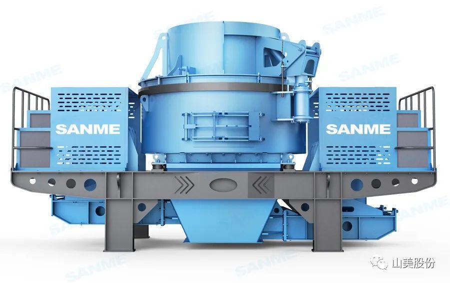 砂石協(xié)會報道！上海山美大進料、大產(chǎn)量立式?jīng)_擊破碎機（制砂機）成功用于東方希望骨料生產(chǎn)線升級改造項目！
