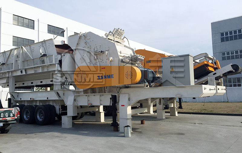 破碎鵝卵石為什么選擇用移動(dòng)破碎機(jī)？