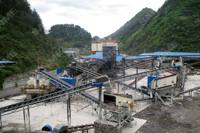 石灰石的機(jī)制砂生產(chǎn)線是怎樣的？