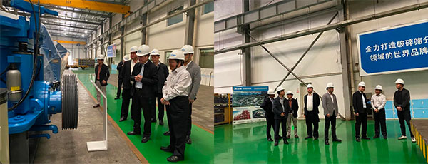 奉賢區(qū)人大常委會(huì)黨組書記、主任張培榮一行蒞臨上海山美股份開(kāi)展“優(yōu)環(huán)境、穩(wěn)經(jīng)濟(jì)”大走訪大調(diào)研