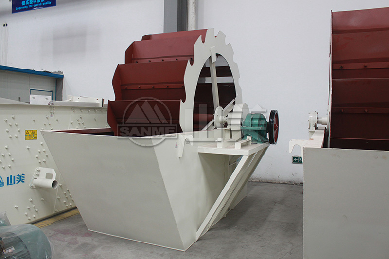 輪式洗砂機在大型骨料生產(chǎn)線中的作用有哪些？