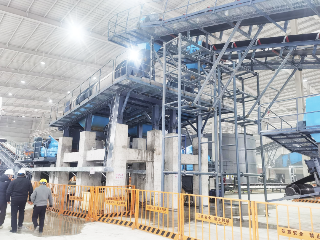 正式投產(chǎn)！上海山美股份助力打造礦山廢渣固廢綜合處理精品工程